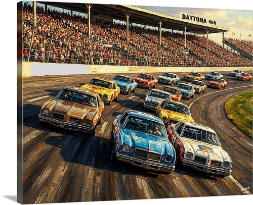 Vintage daytona 500 stock car - vintage,