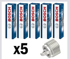 5x Spark Plugs Fits AUDI 90