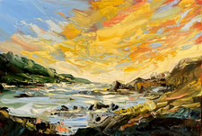 Impressionist Irish Sunset