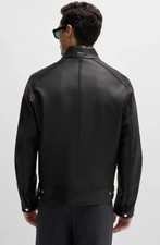 Boss Men's Leather Jacket RRP
