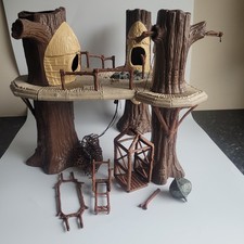 Vintage star wars - star, village