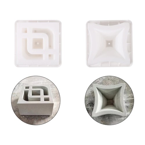 Hollow brick cement - , plastic
