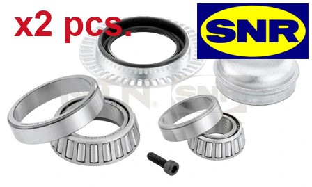 Pcs front wheel bearing hub - front,