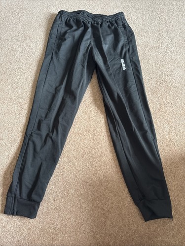 Errea black track pants - black,