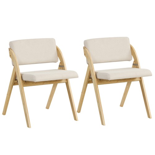 Set dining chairs folding - of, 2