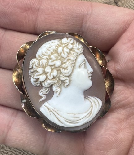 Antique gold filled large - antique,