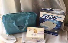 Bundle of used False Nail Supplies inc Brand New Gel Lamp. Student/Starter Kit