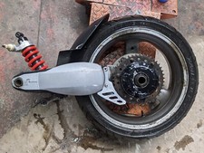 Single sided swing arm, complete rear end, Triumph Sprint ST 955i
