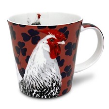Rooster fine bone - fine, mug