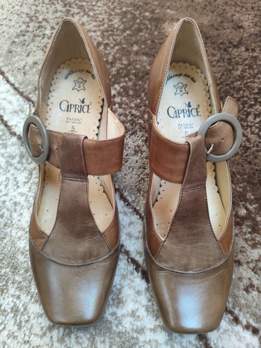 Caprice ladies brown leather - ladies,
