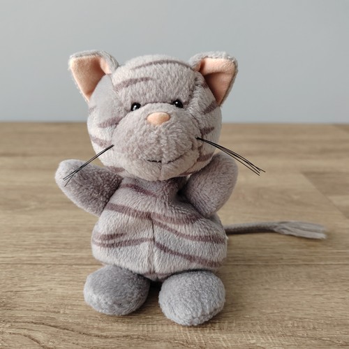 Nici grey cat beanie plush - nici,