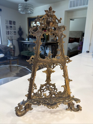 Vintage large tall brass - tall,