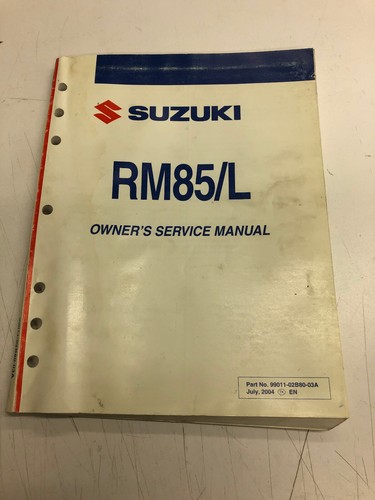Genuine suzuki rm85 - genuine,