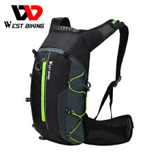 WEST BIKING 10L Waterproof Outdoor Sports Bicycle Bag Backpack Rucksack Green