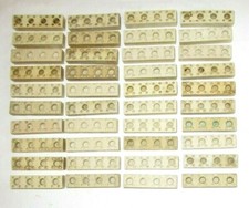 Minibrix Job Lot Of 40 White 2" Lintel Bricks For Spares Use