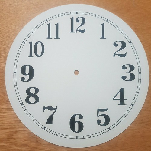 New inch clock dial - new,