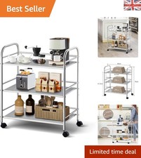 Elegant Stainless Steel 3-Tier