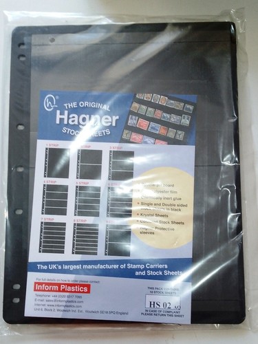 Packs hagner stamp stock - stamp,