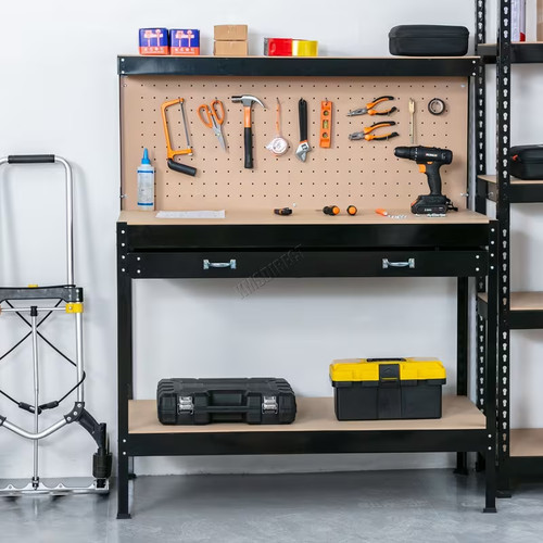 Steel garage workbench tool - workbench,