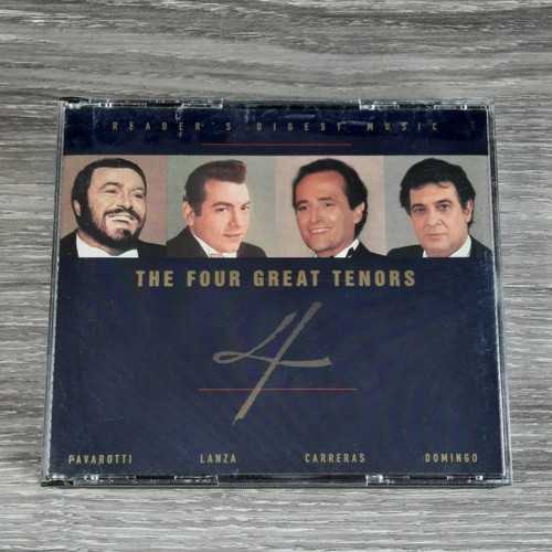 Four great tenors box set - great, 4-cd