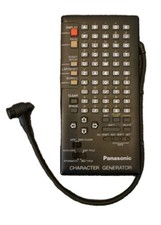 Panasonic character generator - panasonic,