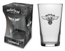Motorhead Beer Glass Hammered