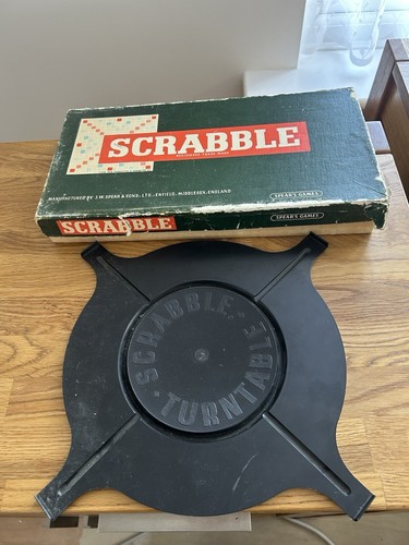 Scrabble board game - , and