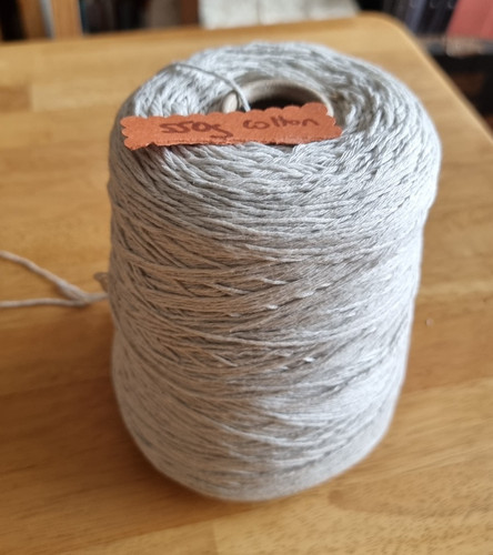 550g pale grey cotton blend