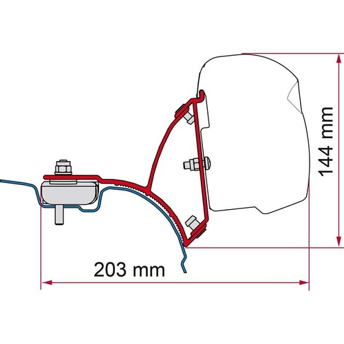 Fiamma t6 transporter - vw, t5/t6