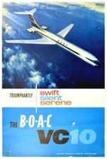 Vintage BOAC Swift VC 10