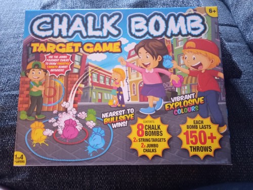 Chalk bomb target - chalk, game