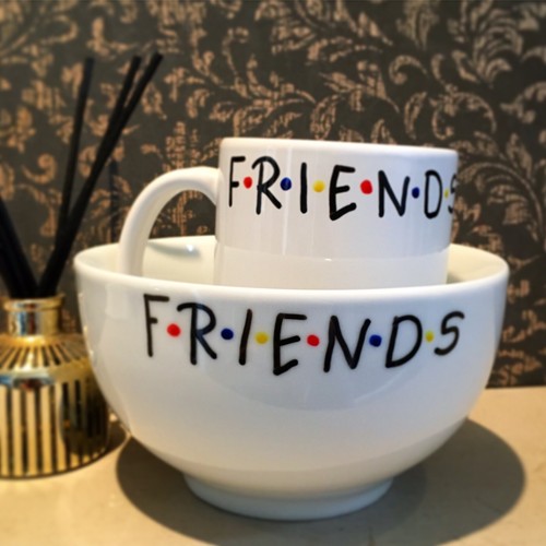 Friends show bowl - bowl, and