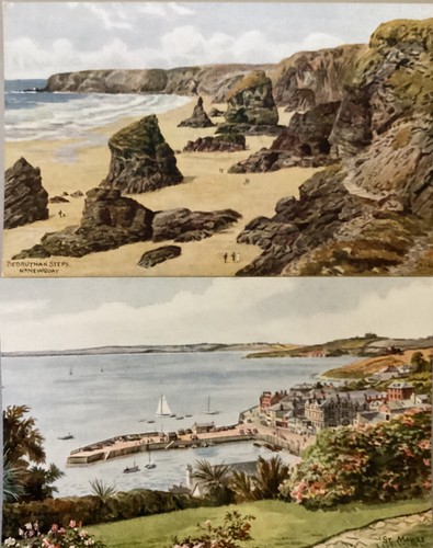 Old postcards cornwall - 2,