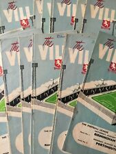 Aston Villa HOME & AWAY 1958/59 1959/60 1960/61 1961/62 1962/63 League & Cup