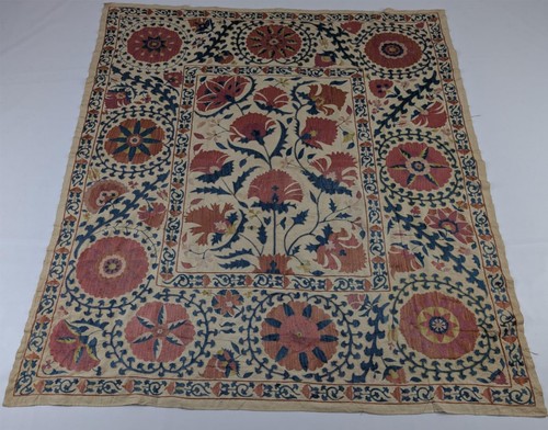 Antique uzbek suzani - uzbek,