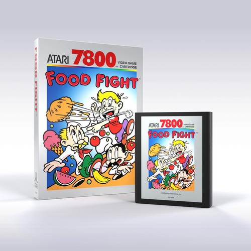 Food fight - food, (atari