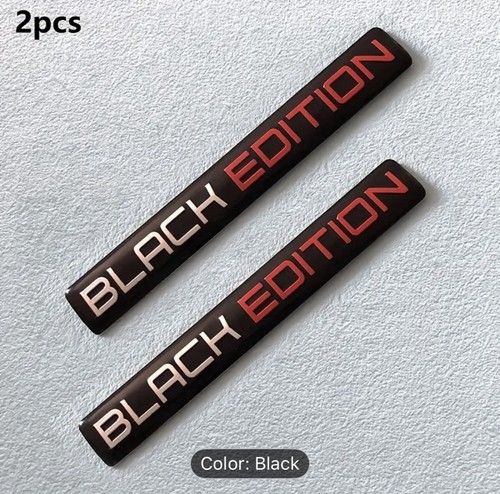 Black edition decal - 2x,