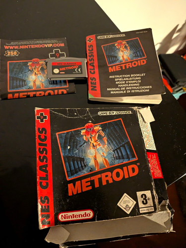 Gameboy advanced metroid nes - metroid,