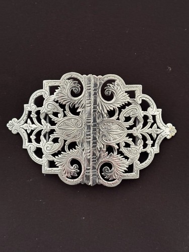 Victorian solid silver nurses