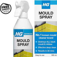 HG Mould Remover Spray Effective Fast Mold Mildew Stains Cleaner Bathroom 500ml
