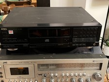 AIWA XC-555 Compact Disc CD Player Black Separate Unit