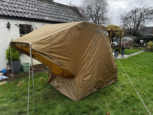 Caranex rear boot tent - rear, canopy