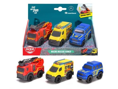 Dickie toys micro rescue - micro,