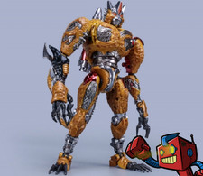 Transart BWM-09 Metal Yellow Leopard Masterpiece Transmetal 2 Cheetor