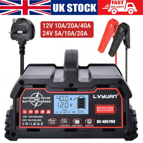 Amp smart car battery - 40-amp,
