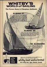 1968 PAPER AD Whitby Alberg 37