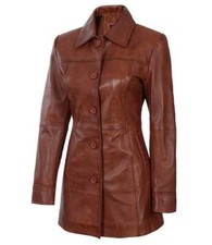 New Women Designer Coat Brown