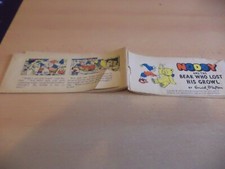 NODDY bear lost growl STRIP CARTOON BOOK old vintage childrens enid blyton 1950s