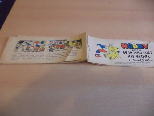Noddy bear lost growl - growl, strip