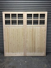 Insulated Wooden Garage Doors 